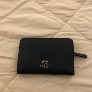 Radley navy blue wallet. Brand new never used